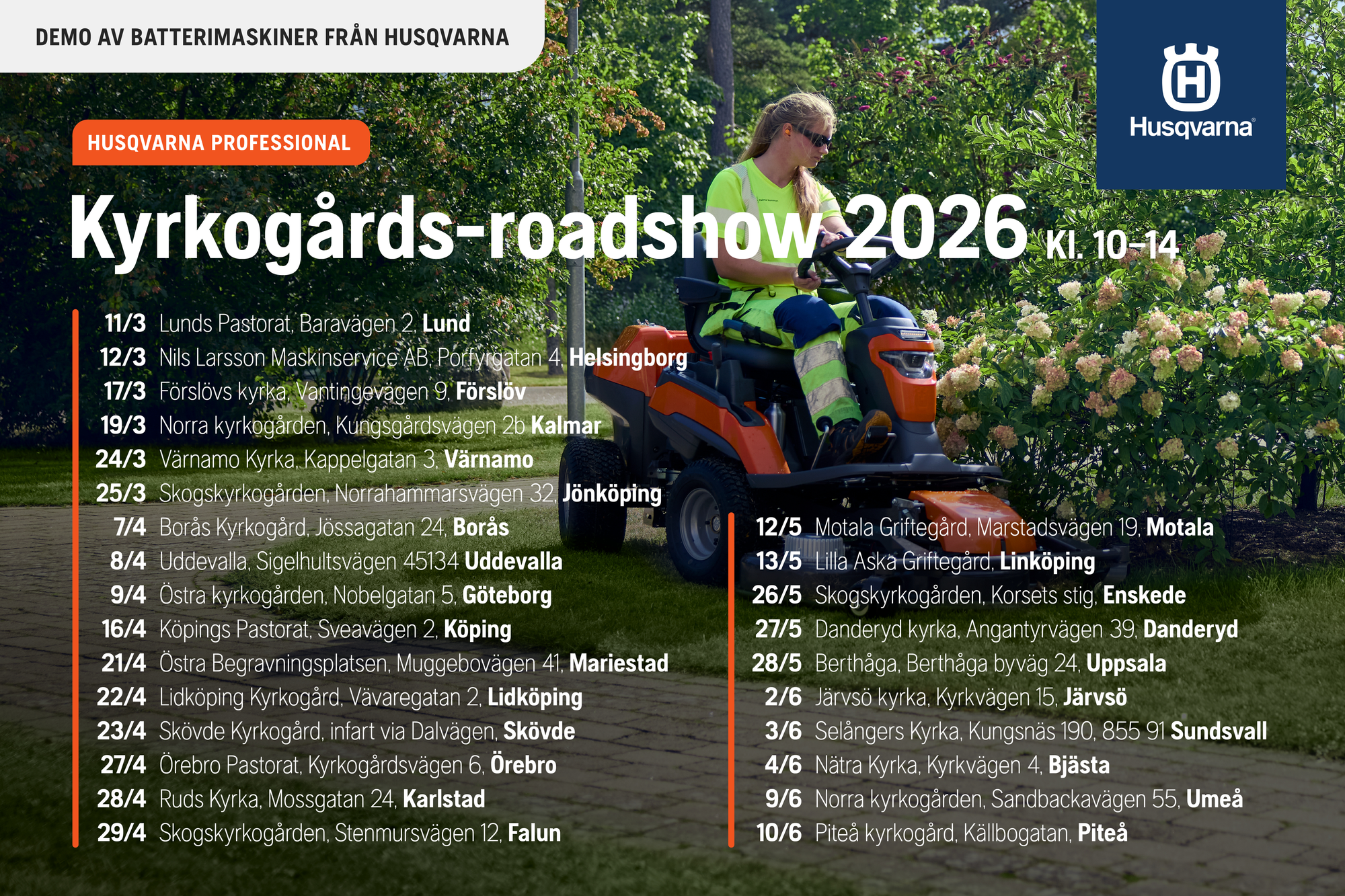 Landscaping - Pastorat Roadshow 3x2 SE