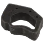Ovanifrån av ett skumluftfilter som används i maskiner.