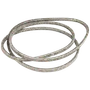A close-up view of a textured industrial belt, likely used in machinery.