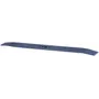 Top view of a lawn mower blade with mounting holes.