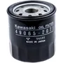 Front view of a Kawasaki oil filter with model number 49065-2071.