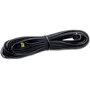 Svart kabel med kontakter i varje ände.