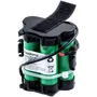 Front view of a Husqvarna battery pack with visible connectors and label.