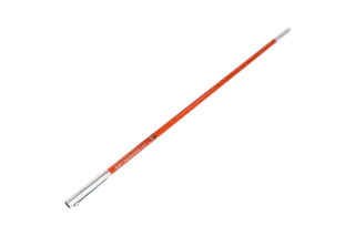 Top view of a Husqvarna construction tool handle.