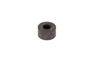 Top view of a cylindrical rubber component with engraved numbers.