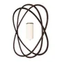 Set ovenfra af et sæt remme omkring et cylindrisk filter.