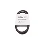 Top view of a ground drive belt with part number 580364609 and date 08-14-25 on the label.
