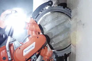 Service and maintenance of ring saw