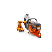 Side view of a power cutter with ergonomic handle.