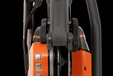 Front view of a Husqvarna construction power cutter.