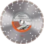 Front view of a Husqvarna diamond blade for cutting.