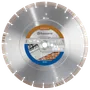 Front view of a Husqvarna Tacti-Cut S50 diamond blade for cutting concrete and brick.