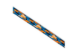 Climbing rope, blue 11.5 mm