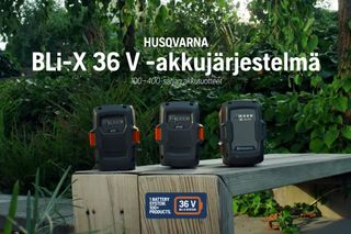 Ominaisuuden etu BLi-X 36V akkujärjestelmä 16x9 FI
