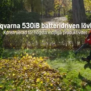 530iB batteridriven blåsare, funktion&fördelar SE