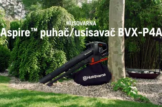 Husqvarna Aspire™ BVX-P4A s baterijom i punjačem. Prednost značajke Aspire Blower Vac BVX-P4A HR