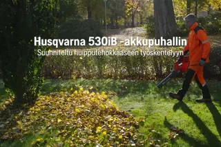 530iB akkupuhallin, ominaisuudet ja edut, V02 FI