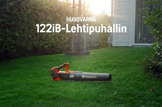 Husqvarna 122iB. Pitkä hyväntekeväisyyselokuva Blower 122iB FI