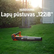 Husqvarna 122iB. Plėvelė Blower 122iB LT