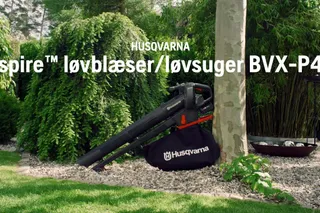 Husqvarna Aspire™ BVX-P4A med batteri og lader. Funktionsfordel Aspire-løvblæser BVX-P4A DK