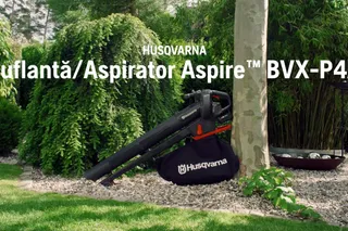 Husqvarna Aspire™ BVX-P4A cu acumulator și încărcător. Beneficii caracteristici Aspire Blower Vac BVX-P4A RO