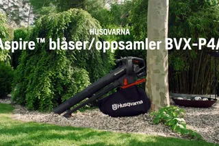 Egenskapsfordel ved Aspire løvblåser Vac BVX-P4A NO