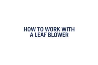 How to work with a leaf blower 570BTS 1m17s 16:9 MASTER