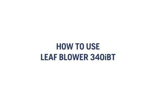 How to use battery blower Bli340iBT 1m34s 16:9 MASTER