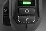Digital user interface with battery indicator.