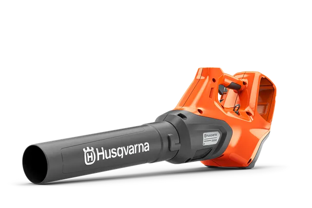 Vy från sidan av en lövblåsare från Husqvarna.