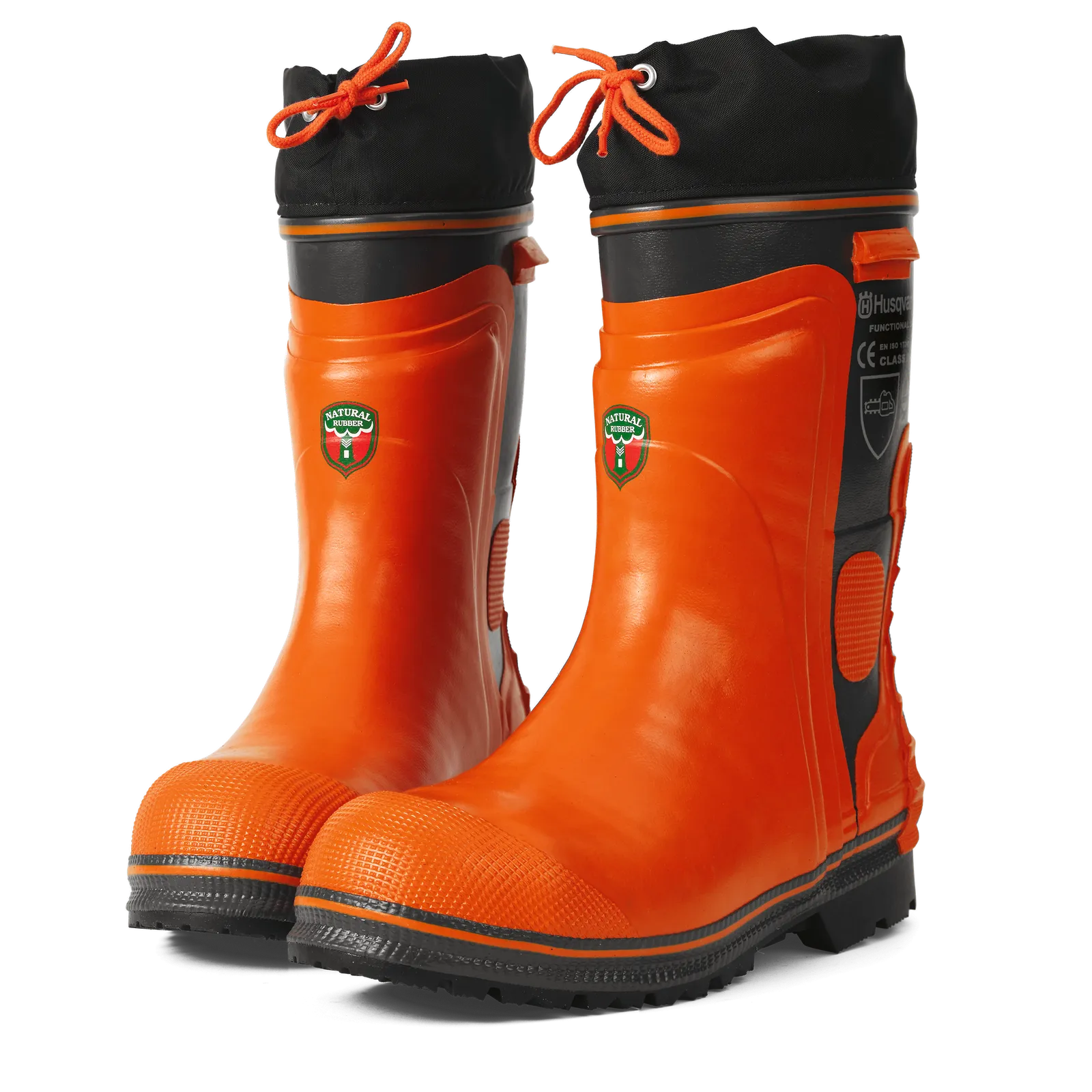 安全靴 Husqvarna PROTECTIVE LEATHER BOOTS 26cm Husqvarna Rubber Chainsaw Logging Boots | Husqvarna US