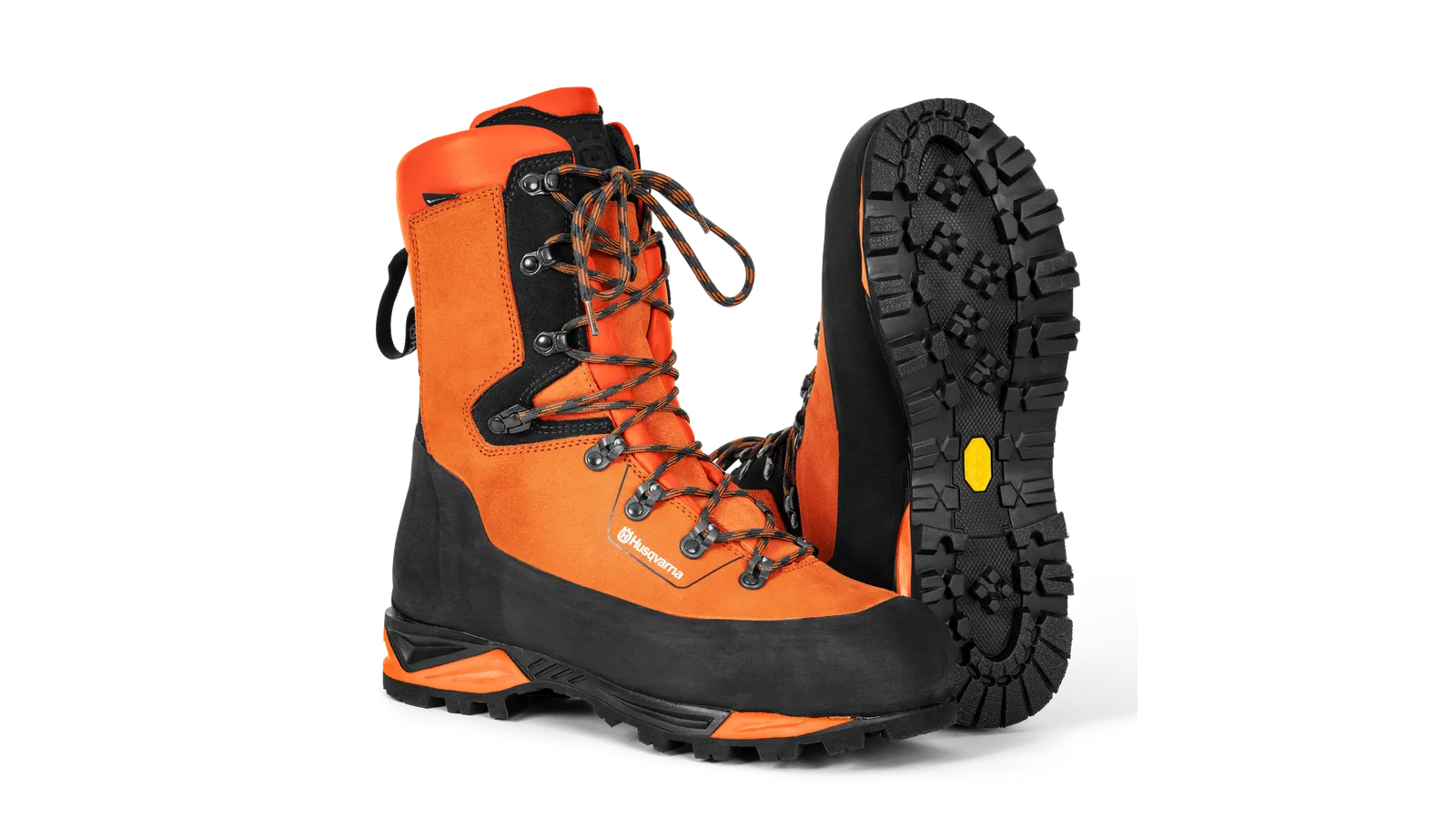 Husqvarna Protective leather boots with saw protection, Technical