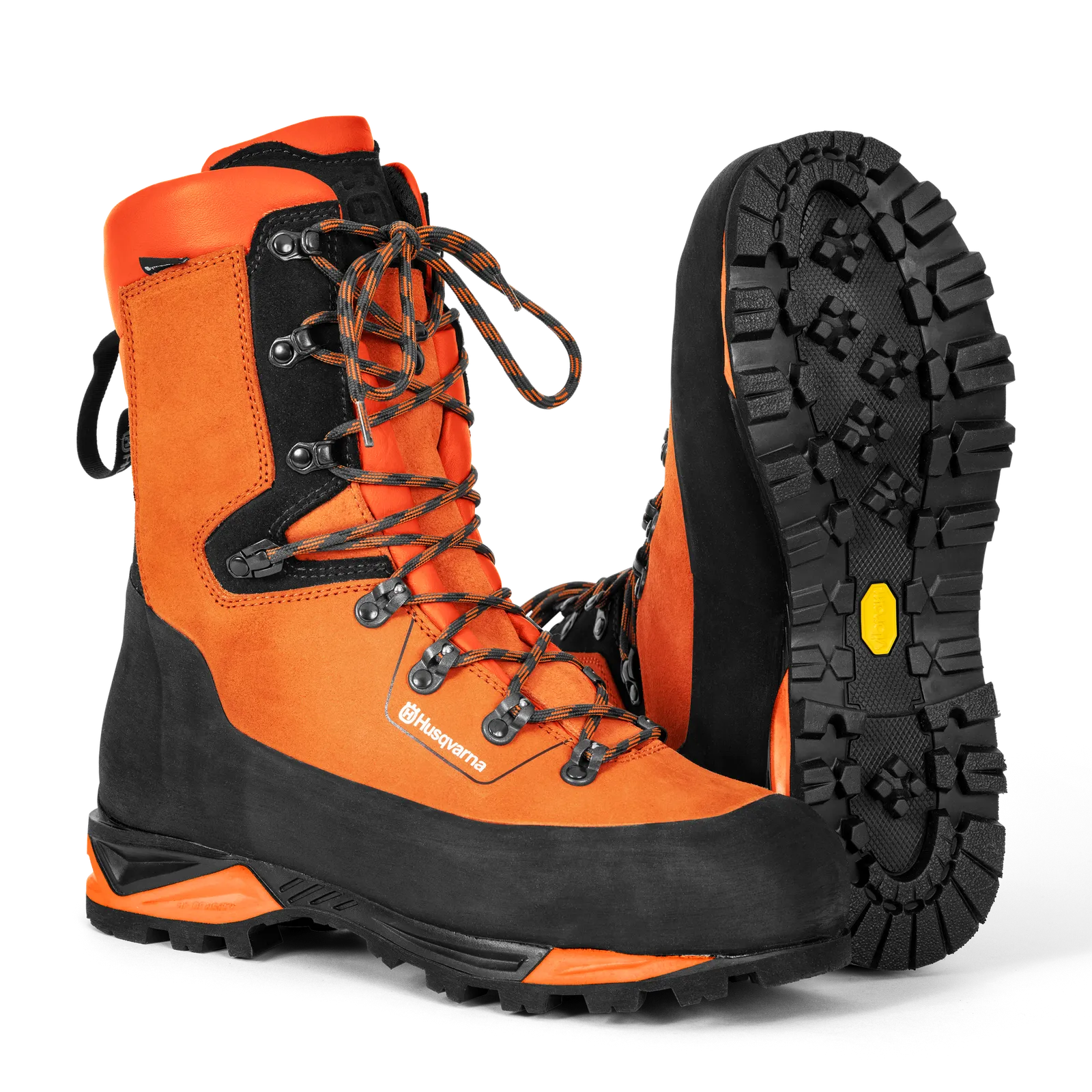 Husqvarna Protective leather boots with saw protection, Technical