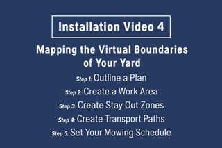 Mapping the virtual boundaries of your yard