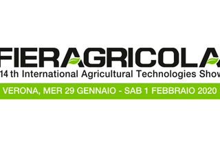 Logo di Fieragricola, il 114° Salone Internazionale delle Tecnologie per l'Agricoltura di Verona.