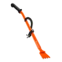 Side view of a Husqvarna timber tool with ergonomic handle and gripping hook.