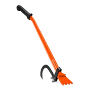 Side view of a Husqvarna log hook tool with ergonomic handle.