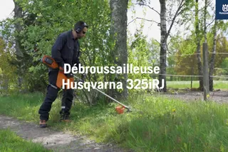 Caractéristiques et utilisation Débroussailleuse Husqvarna 325iRJ 71sec 16:9 FR
