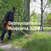 Caractéristiques et utilisation Débroussailleuse Husqvarna 325iRJ 71sec 16:9 FR