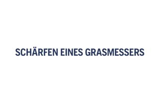 How to sharpen grass blade 545RXT 52s 16:9 AT