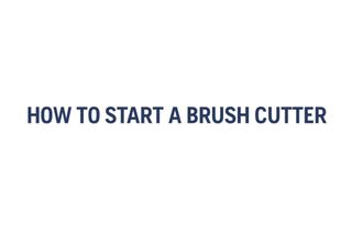 How to start a brushcutter 525RXT 34s 16:9 MASTER