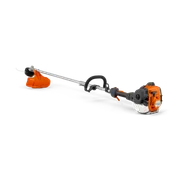 Husqvarna 525RJD Mark II. Side view of a string trimmer with visible engine and cutting head.