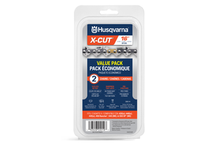 Saw chain X-CUT SP33G Semi chisel PIXEL .325" 1.3 mm - 2 Pack. Xcut 16in SP33G - 2 Pack Chain - Front