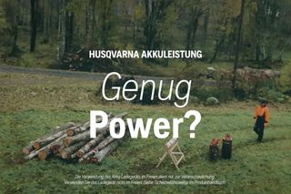 Landowner battery Chainsaw Test website 16x9 DE