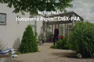 Husqvarna Aspire™ C15X-P4A. Feature benefit Aspire Chainsaw C15X-P4A 36s 16x9 ES