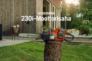 Husqvarna 230i. Pitkä hyväntekeväisyyselokuva Moottorisaha 230i Työkaluton 16x9 FI