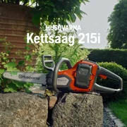 Husqvarna 215i aku ja laadijaga. Funktsiooni eelis: Aku kettsaag 215i EE
