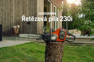 Husqvarna 230i. Benefiční film Chainsaw 230i 16x9 CZ