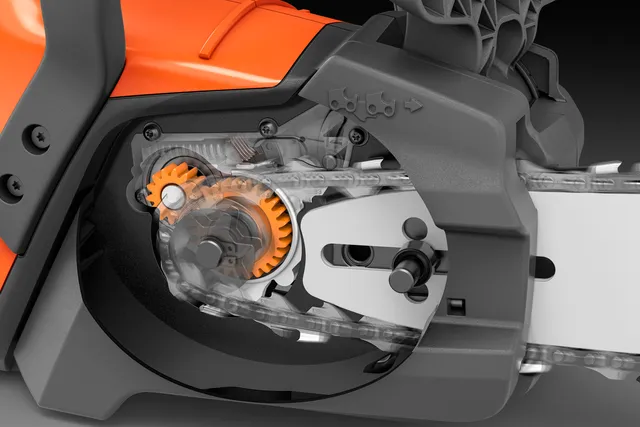Technológia Max Torque Technológia Max Torque zaisťuje spoľahlivý výkon bez ohľadu na úlohu a minimalizuje riziko zaseknutia reťaze do dreva počas výrubu alebo pílenia. Užite si prvotriedne rezanie a jednoduchú obsluhu s výkonným akumulátorovým pohonom.