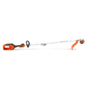 Husqvarna MAX Combi Switch + String Trimmer 330iKL without battery and charger. Side view of a Husqvarna battery-powered pole saw.